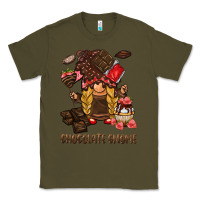 Army Green chocolate gnome Classic Tee - BarkalooDesign