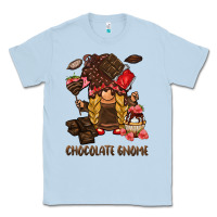 Dusty Blue chocolate gnome Classic Tee - BarkalooDesign