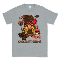 Heather Grey chocolate gnome Classic Tee - BarkalooDesign