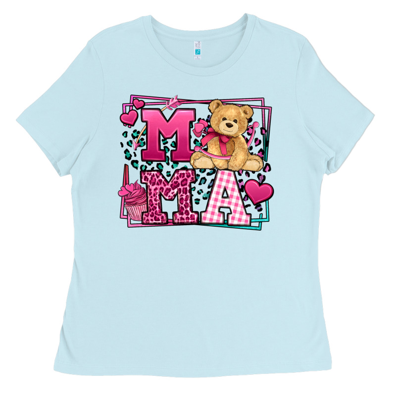Western Valentines Day Mama Mother's Day Ladies Tee by LillyAllenDesigns | Teevron