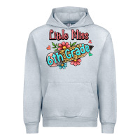 Heather Grey little miss sixth grade Urban Hoodie - RanaPortraitStore