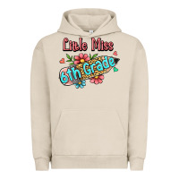 Pigment French Oak little miss sixth grade Urban Hoodie - RanaPortraitStore