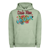 Pigment Oil Green little miss sixth grade Urban Hoodie - RanaPortraitStore