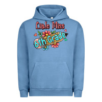 Pigment Pebble Blue little miss sixth grade Urban Hoodie - RanaPortraitStore