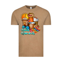 Vintage Coffee Sweet Summer Vintage Tee - CowhideDigitalArt