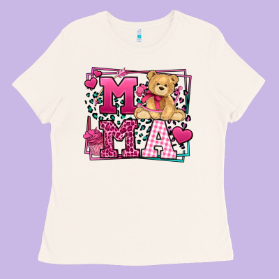Western Valentines Day Mama Mother's Day Ladies Tee Designed By Lillyallendesigns