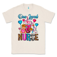 Natural One Loved Nurse Valentines Day Frappe Coffee Classic Tee - FaDigitalArtStudio