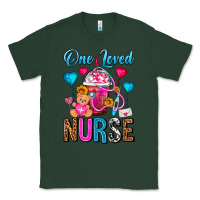Sports Green One Loved Nurse Valentines Day Frappe Coffee Classic Tee - FaDigitalArtStudio