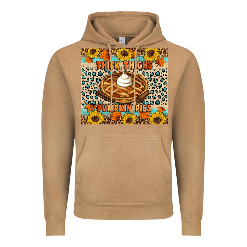 Thick Thighs Pumpkin Pies Vintage Hoodie by Artiststas | Teevron