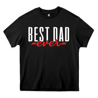 Black fathers day t  shirt father's day dad vintage t  shirt Heavy Core Tee - linhVisuals