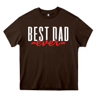 Chocolate Brown fathers day t  shirt father's day dad vintage t  shirt Heavy Core Tee - linhVisuals