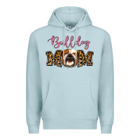 Blue Mist Bulldog Mom Premium Hoodie - Jasminsmagicworld