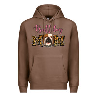 Chestnut Bulldog Mom Premium Hoodie - Jasminsmagicworld