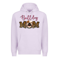 Lilac Bulldog Mom Premium Hoodie - Jasminsmagicworld