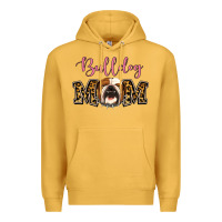 Mustard Bulldog Mom Premium Hoodie - Jasminsmagicworld