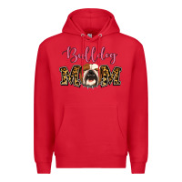Red Bulldog Mom Premium Hoodie - Jasminsmagicworld