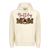 Sandshell Bulldog Mom Premium Hoodie - Jasminsmagicworld