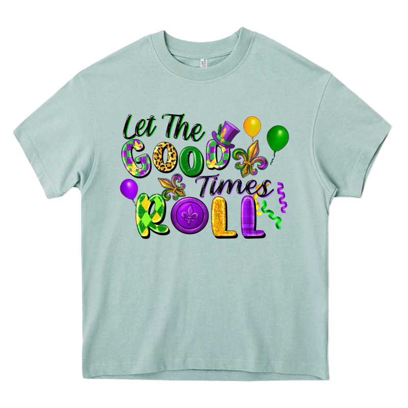 Let The Good Times Roll Heavy Core Tee by FaDigitalArtStudio | Teevron