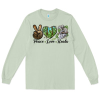 Matcha peace love koala Long Sleeve Tee - LillyAllenDesigns