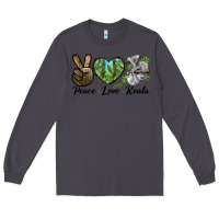Smoke peace love koala Long Sleeve Tee - LillyAllenDesigns