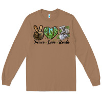 Toasted Coconut peace love koala Long Sleeve Tee - LillyAllenDesigns