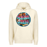 Sandshell western groovy school nurse Premium Hoodie - BarkalooDesign