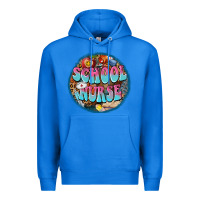 True Royal western groovy school nurse Premium Hoodie - BarkalooDesign