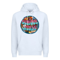 White western groovy school nurse Premium Hoodie - BarkalooDesign