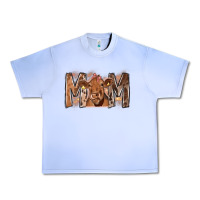 Grape Ice Rodeo Mom Cow Urban Heavy Tee - CowhideDigitalArt