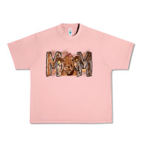 Salmon Rodeo Mom Cow Urban Heavy Tee - CowhideDigitalArt