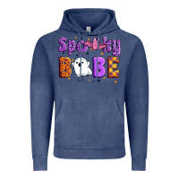 Vintage Denim spooky babe Vintage Hoodie - Artiststas