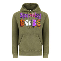 Vintage Olive spooky babe Vintage Hoodie - Artiststas