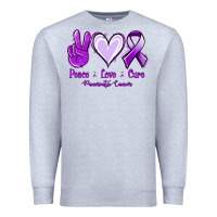 Heather Grey Pace Love Cure Pancreatic Cancer Premium Sweatshirt - Jasminsmagicworld