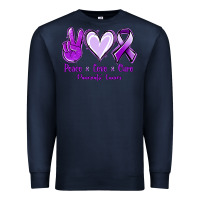 Navy Pace Love Cure Pancreatic Cancer Premium Sweatshirt - Jasminsmagicworld