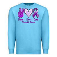Ocean Blue Pace Love Cure Pancreatic Cancer Premium Sweatshirt - Jasminsmagicworld