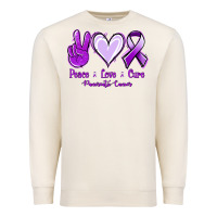 Sandshell Pace Love Cure Pancreatic Cancer Premium Sweatshirt - Jasminsmagicworld