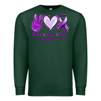 Sports Green Pace Love Cure Pancreatic Cancer Premium Sweatshirt - Jasminsmagicworld
