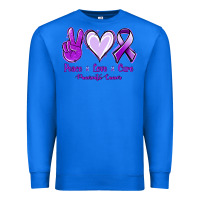 True Royal Pace Love Cure Pancreatic Cancer Premium Sweatshirt - Jasminsmagicworld