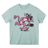 Arona pink panther Heavy Core Tee - linhVisuals