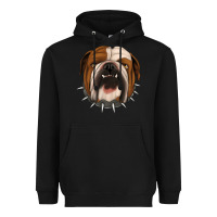 Black Bulldog Heavyweight Hoodie - Jasminsmagicworld