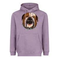 Lavender Bulldog Heavyweight Hoodie - Jasminsmagicworld