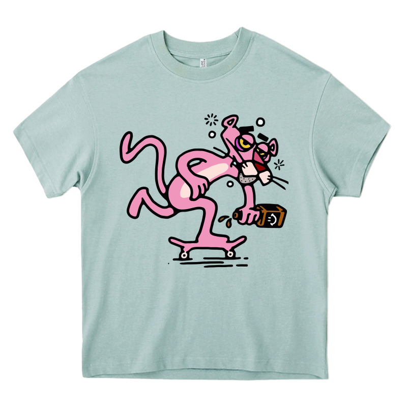 Pink Panther Heavy Core Tee by linhVisuals | Teevron