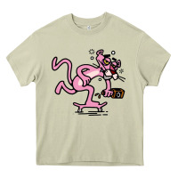 Mossy pink panther Heavy Core Tee - linhVisuals