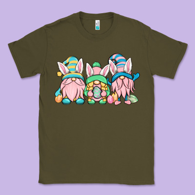 Easter Gnomes Classic Tee Designed By Oliviacreatesart