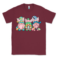 Burgundy Easter gnomes Classic Tee - OliviaCreatesArt
