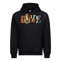 Black love horse sunflower Urban Hoodie - RanaPortraitStore