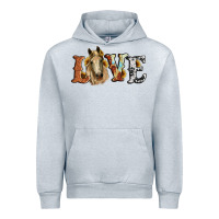 Heather Grey love horse sunflower Urban Hoodie - RanaPortraitStore