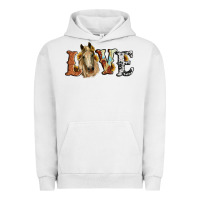 Pigment Lunar Rock love horse sunflower Urban Hoodie - RanaPortraitStore