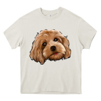 Cream Cockapoo Heavy Core Tee - Jasminsmagicworld