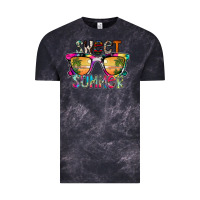 Cloud Black Sweet Summer Vintage Tee - CowhideDigitalArt